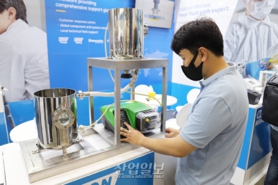 [국제제약·바이오·화장품기술전] 유체 이송 및 약품 주입 가능한 펌프