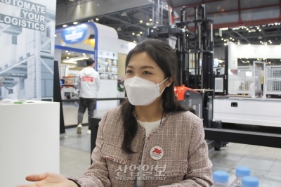 [국제물류산업대전] 무인 윙밴트럭에 최적화한 '무인 상하차 솔루션'