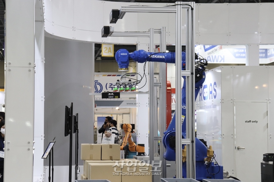 [국제물류산업대전] 3D비전·AGV 등…“선도적 기술로 물류 자동화 구현할 것”