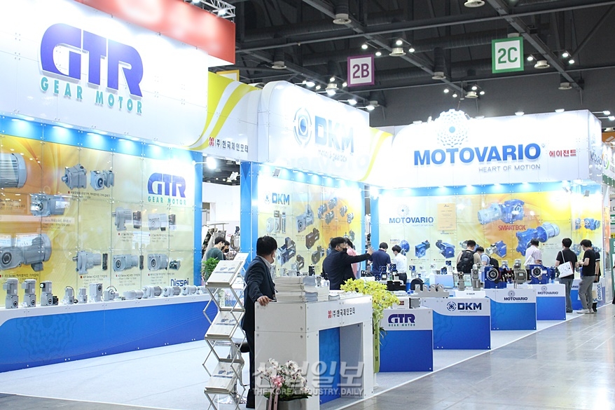 [코리아팩] (주)한국체인모터, KOREA PACK에서 모터·감속기 등 신제품 공개