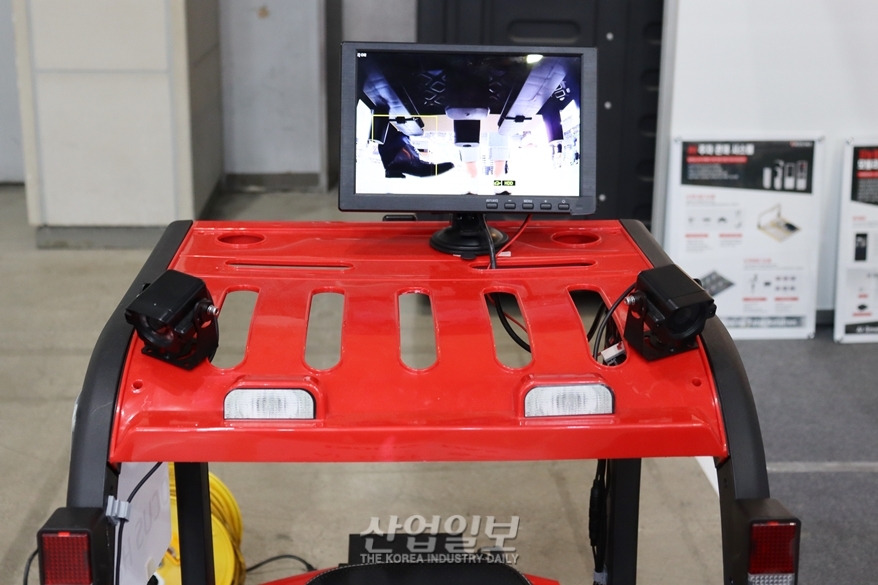 [국제물류산업대전] 발목만 보여도 ‘위험 감지’…지게차 AI 안전 시스템