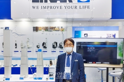 [국제물류산업대전] 리낙코리아, 리니어 액추에이터 시스템 시연