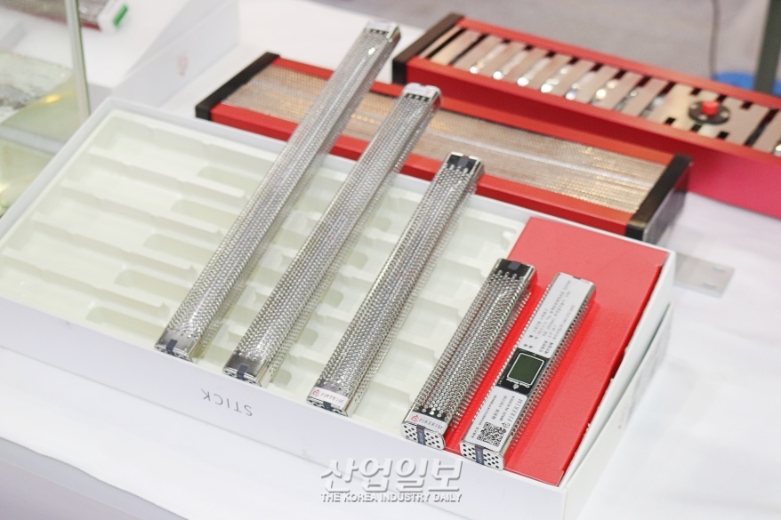 [세계배터리충전인프라엑스포] 기체로 변한 소화액, 화재 막아