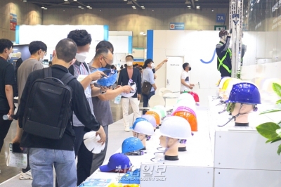 [국제안전보건전] 안전모의 기능·구조…작업과 공정에 따라 대응