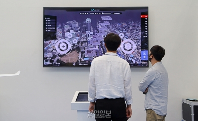 [드론·UAM박람회] 건물 '속까지' 들여다보는 디지털트윈 맵