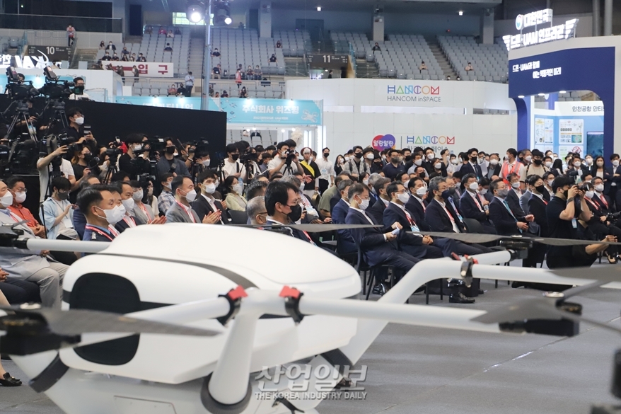 [드론·UAM박람회] 정부, 드론 실증환경 조성·인프라 확대 등 약속