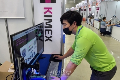 [한국국제기계박람회] 비즈캠, 편의성 강화한 머신비전으로 부울경 공략