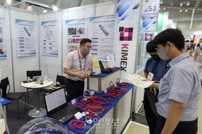 [한국국제기계박람회] 사출 제조방식 탈피하고 맞춤형 씰(Seal) 공급