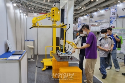 [한국국제기계박람회] 자동화 생산 설비로 작업자 안전·편의 확보