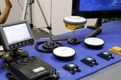 [스마트건설산업전] 작업 정밀도 높이는 중장비 자동화 시스템