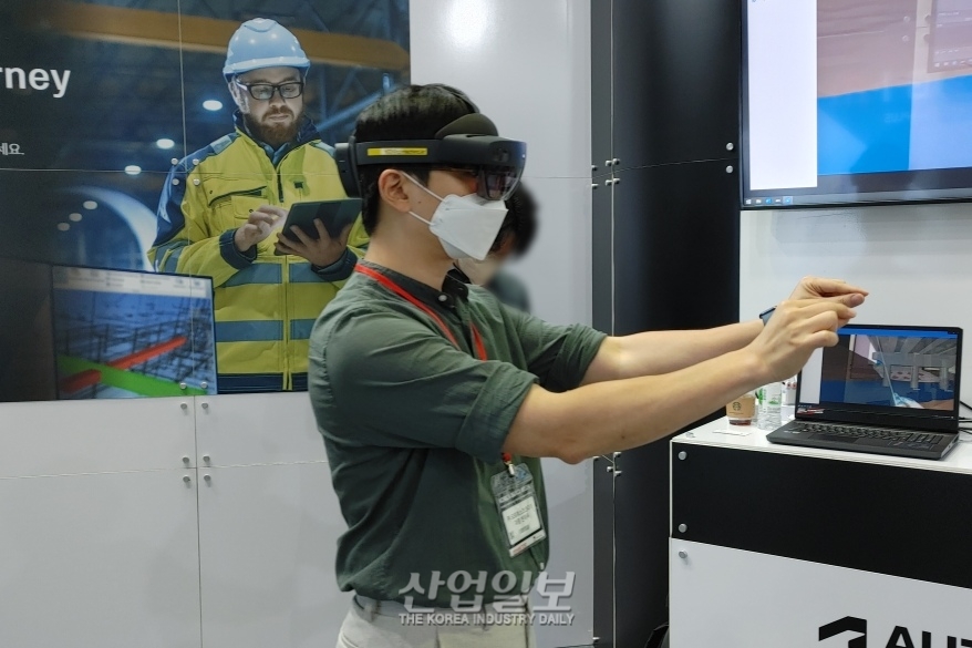 [스마트건설산업전] 증강현실(AR), 토목 분야 적용 효과는