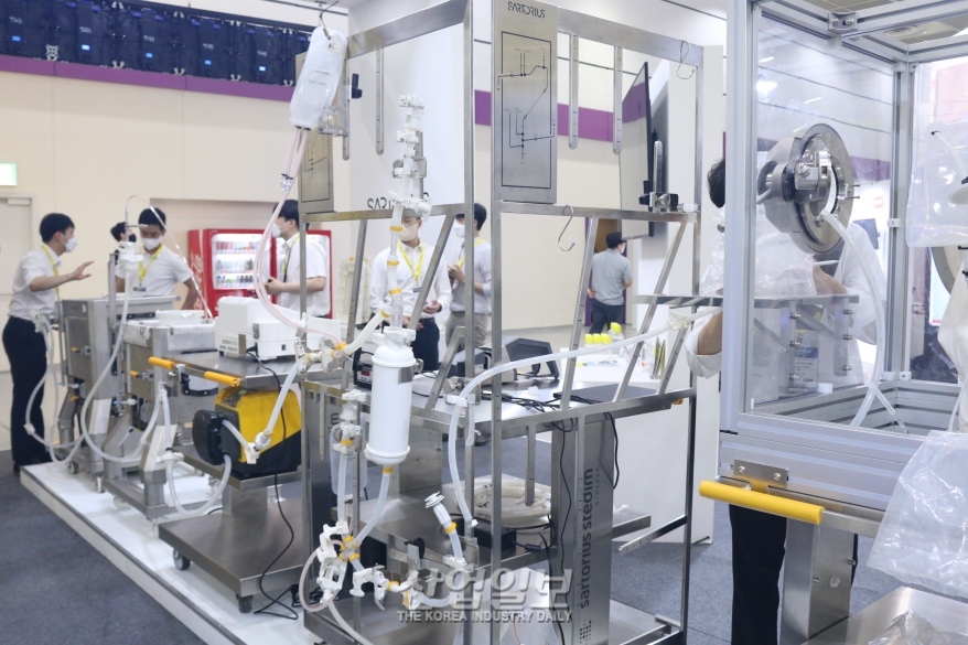 일회용 세포배양백 등 바이오 공정관련 제품 선보여
