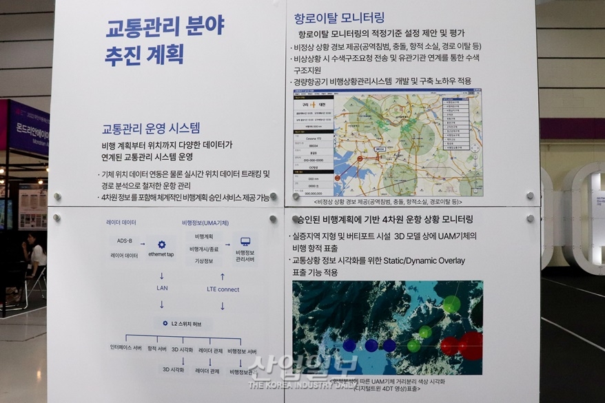 [무인이동체산업전] 도심항공교통 관련 K-기술력 알려