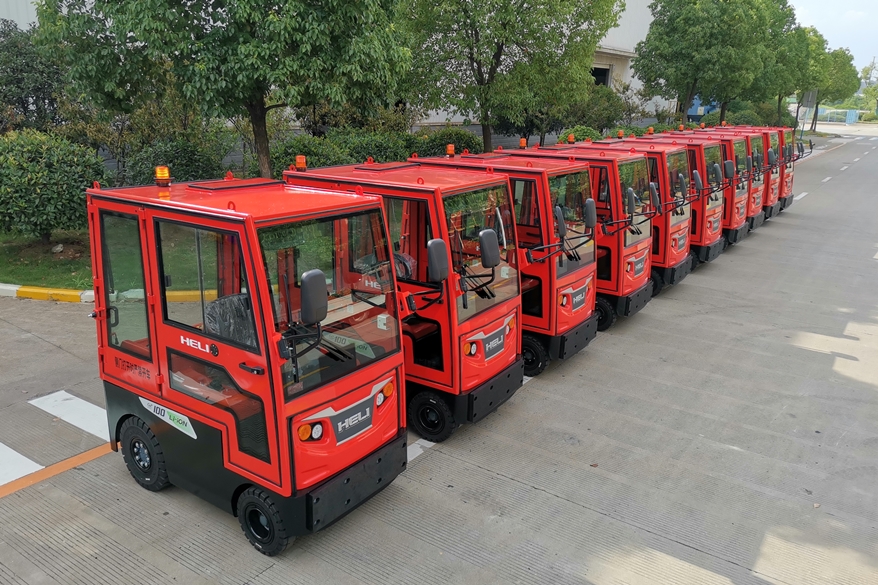 헬리지게차, 리튬 배터리 탑재한 견인/운반차 2가지 타입 국내 출시