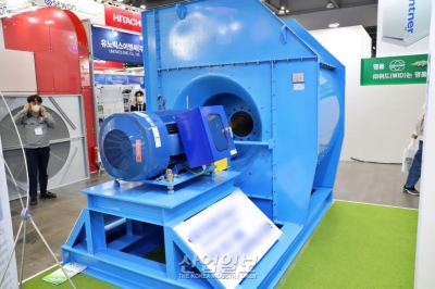 [한국산업대전] 반도체 및 디스플레이 공정에 활용하는 ‘클린룸 외기조화기용 송풍기’