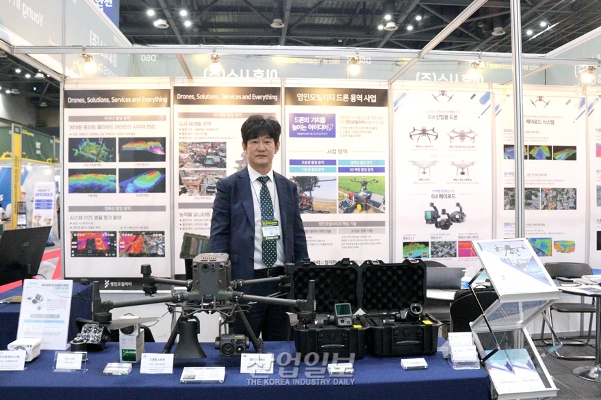 [한국산업대전] 드론, 건설현장의 안전 확보하고 스마트화 앞당길 터