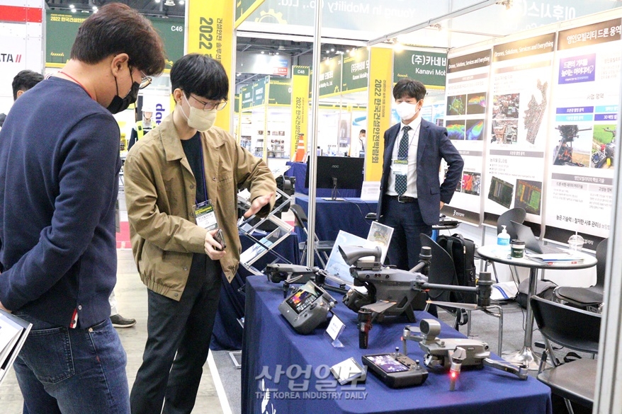 [한국산업대전] 드론, 건설현장의 안전 확보하고 스마트화 앞당길 터