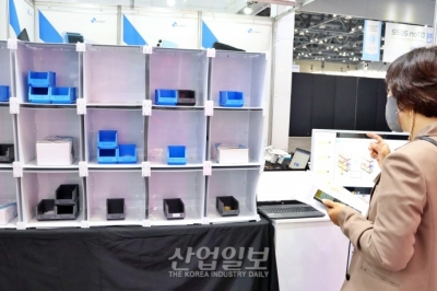 [한국산업대전] RFID 리더기, 물류 재고 관리 속도 높여