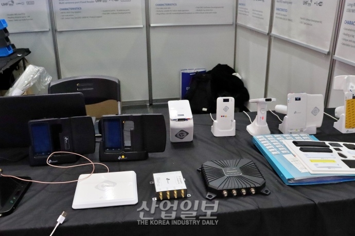 [한국산업대전] RFID 리더기, 물류 재고 관리 속도 높여