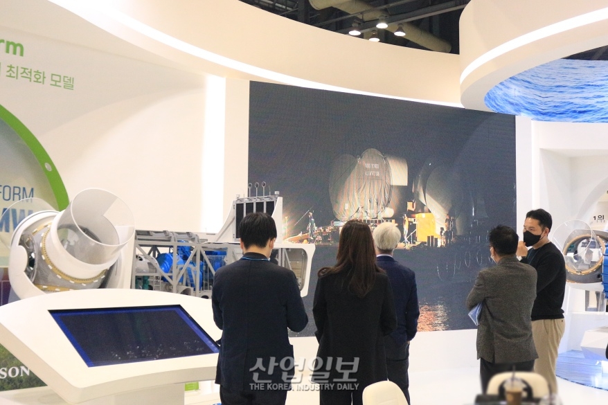 유니슨, 에너지대전서 10MW급 해상플랫폼 공개