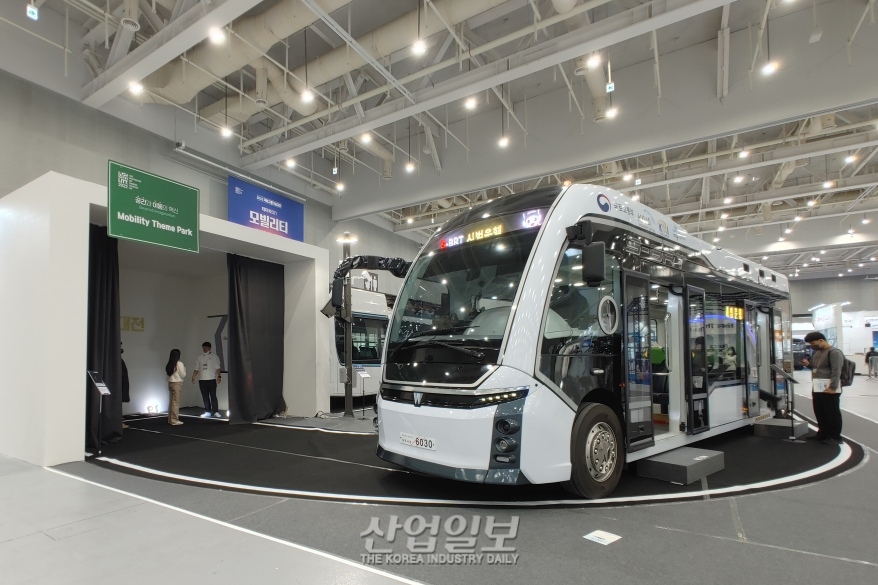 도시철도 같은 친환경 버스, 국토교통기술대전에 공개