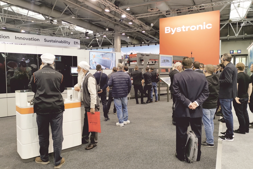 바이스트로닉, EuroBLECH 2022 전시회 참가해 기술력 선보여