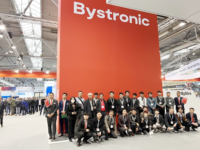 바이스트로닉, EuroBLECH 2022 전시회 참가해 기술력 선보여