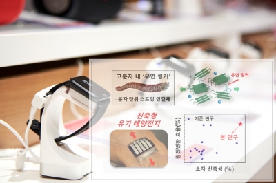 신축성 있는 ‘고분자 유기 태양전지’ 구현에 성공