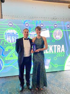 CCell, 일렉트라 어워드(Elektra Awards) 올해의 전력 시스템 제품 부문 수상