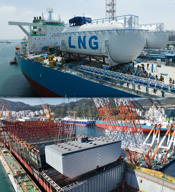 10대 기계기술 선정된 ' LNG연료추진선용 저장탱크'