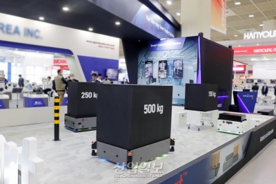 [스마트팩토리·오토메이션월드] 사용자가 직접 로봇 스펙 결정…물류시장 정조준