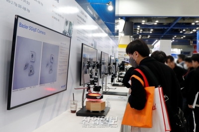 [스마트팩토리·오토메이션월드] 대량의 데이터 처리…5배 빨라진 5GigE 카메라로 대응한다