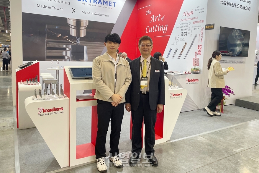 [TIMTOS 2023] 세븐리더스(7leaders), 교환식 엔드밀 및 0.01 신제품 선보여
