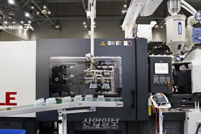 [코플라스] 외권식 터글 장착한 하이브리드 및 전동식 사출기