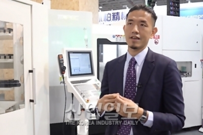 [TIMTOS2023] TTAPEC ,항공우주의 기계 가공 위한 5축 수평머신 시연