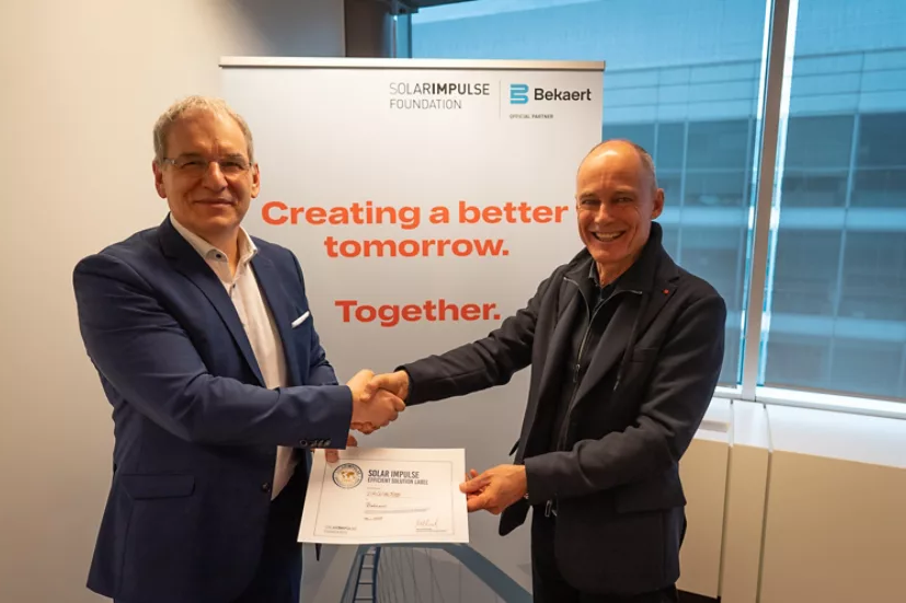 베카르트(Bekaert), 솔라 임펄스(Solar Impulse) 재단 파트너로 합류