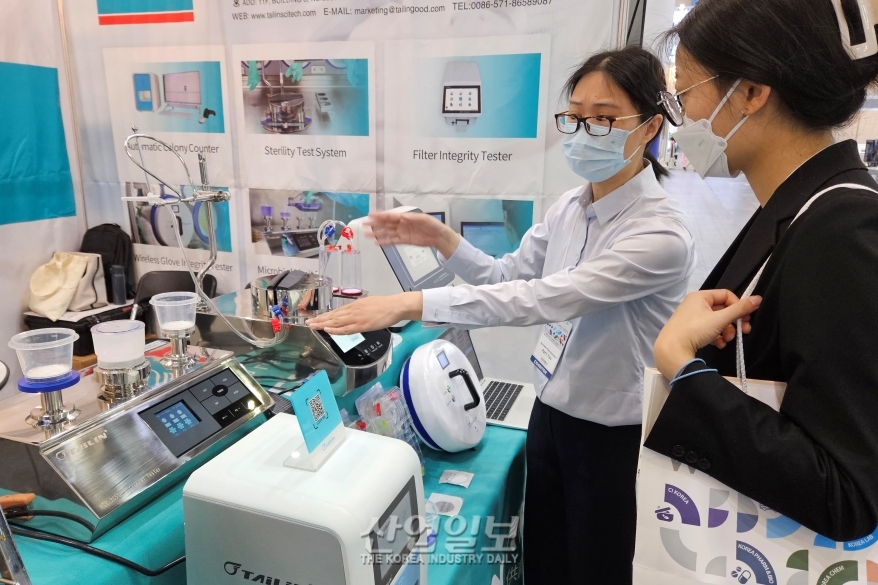 [국제제약·바이오·화장품기술전] 제약·바이오 분야에 적용 가능한 멸균장비 선보여