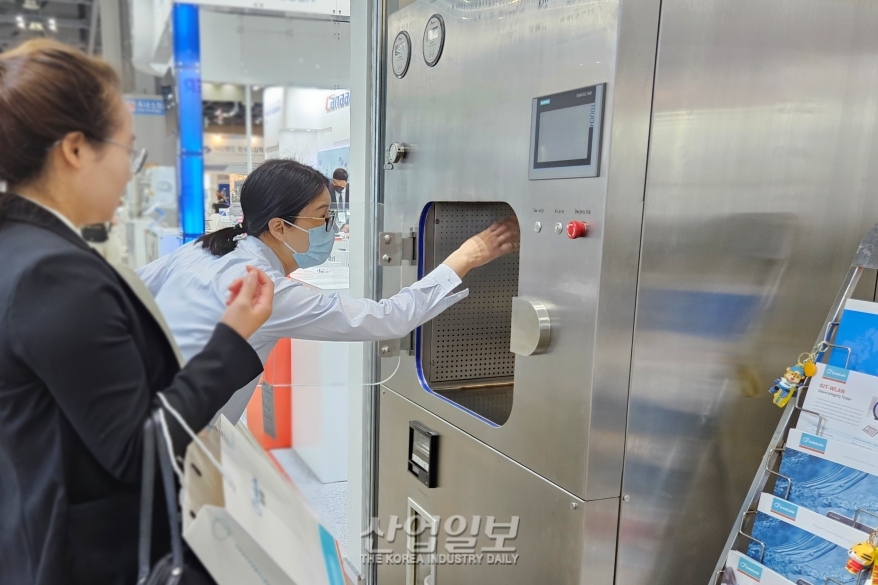 [국제제약·바이오·화장품기술전] 제약·바이오 분야에 적용 가능한 멸균장비 선보여