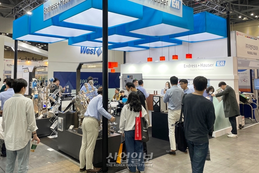 [국제제약·바이오·화장품기술전] 엔드레스하우저, 바이오테크 공정별 계측기기·IIoT 솔루션 전시