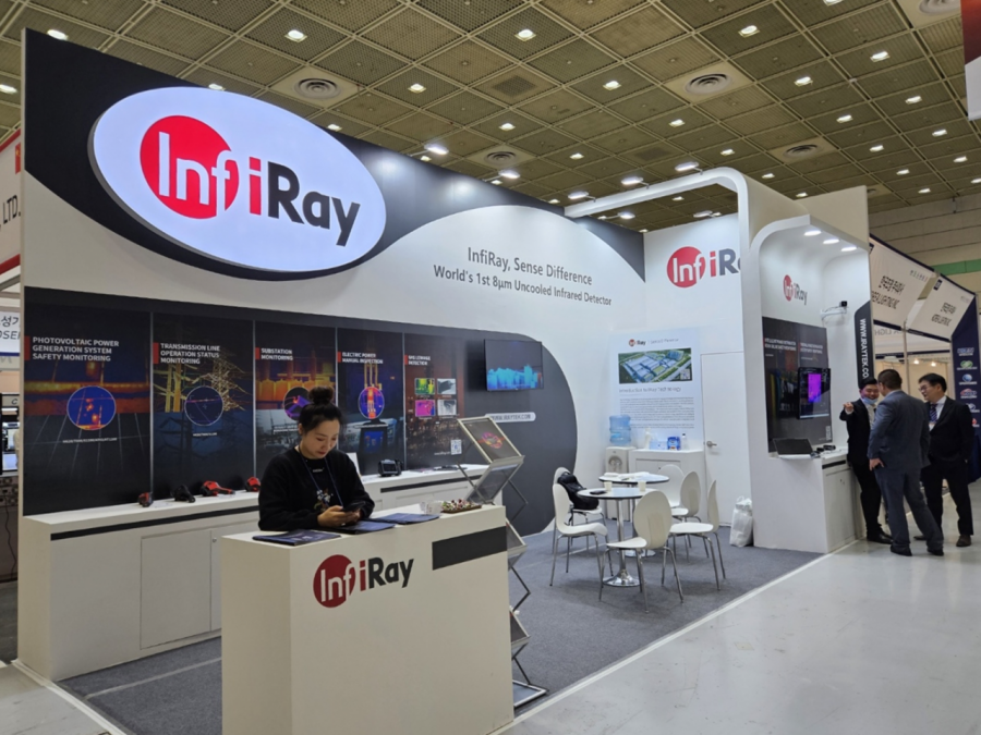 [2023국제전기전력전시회] InfiRay(R), 열화상카메라 제품군 선보여