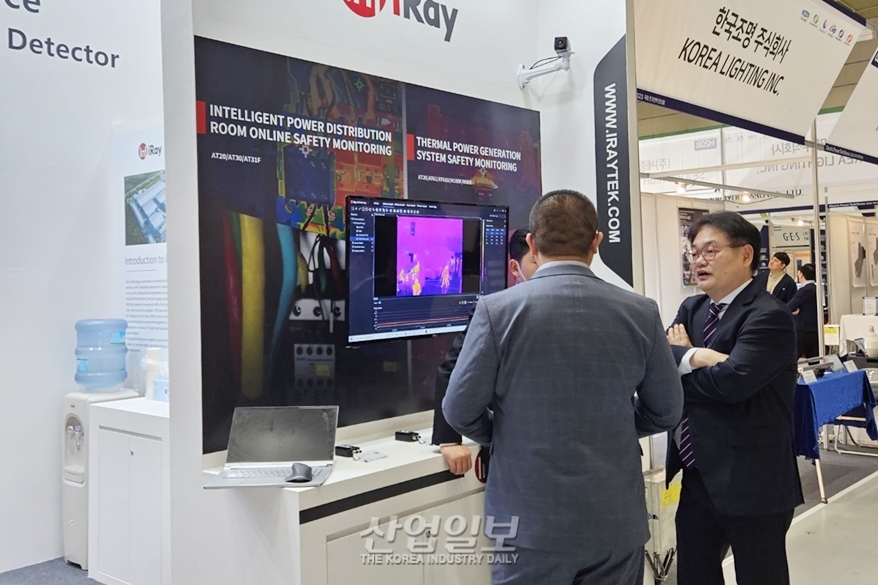 [2023국제전기전력전시회] InfiRay(R), 열화상카메라 제품군 선보여
