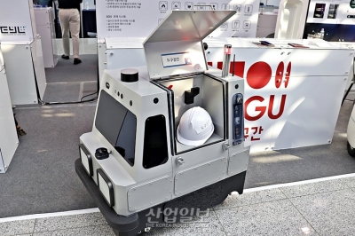 AI 탑재로 다양한 감지 가능한 자율주행 순찰로봇