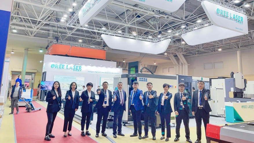 OREE LASER, Metalloobrabotka 2023에서 레이저장비 분야 브랜드 파워 과시