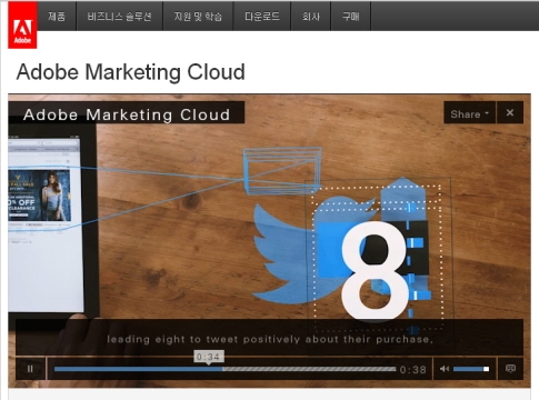 어도비 마케팅 클라우드(Adobe Marketing Cloud) 발표