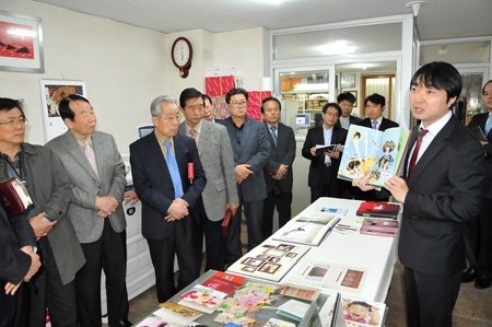  디지털 프린팅 웹사이트 오픈식 개최