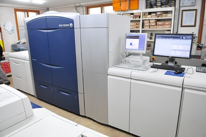  디지털 프린팅 웹사이트 오픈식 개최