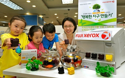 후지제록스 프린터스, 친환경 솔리드 잉크 친환경 기술력 알려