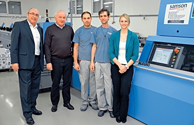 오스트리아 삼손인쇄사, 뮬러마티니 무선제본기 도입