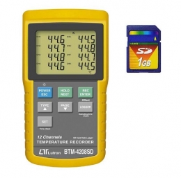 12 channel thermometer BTM-4208SD