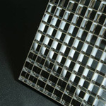 Silver square lighting louvers (box of 10) Product Image